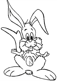 rabbit coloring pages - page 32