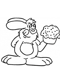rabbit coloring pages - page 58