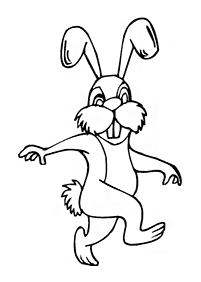rabbit coloring pages - page 63