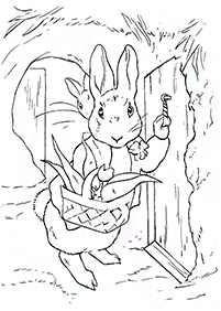 rabbit coloring pages - page 76