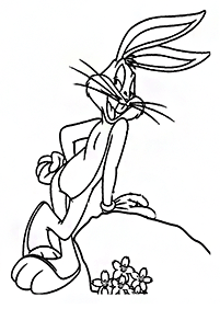 rabbit coloring pages - page 80