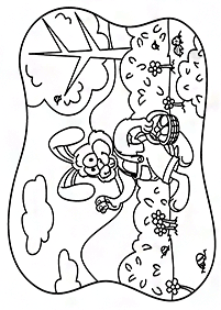 rabbit coloring pages - page 83