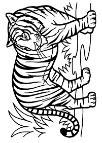 tiger coloring pages - page 31