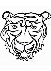 tiger coloring pages - page 36