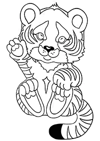 tiger coloring pages - page 57