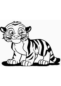 tiger coloring pages - page 65