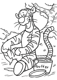 tiger coloring pages - page 70