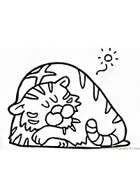 tiger coloring pages - page 72