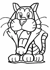 tiger coloring pages - page 73