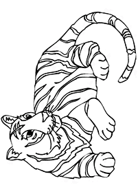 tiger coloring pages - page 74
