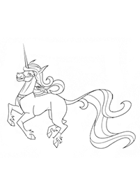 unicorn coloring pages - page 11