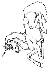 unicorn coloring pages - Page 20