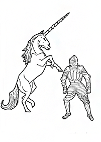 unicorn coloring pages - page 31