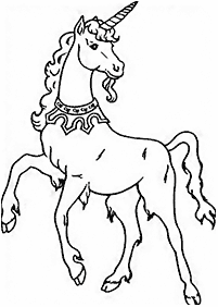 unicorn coloring pages - page 32