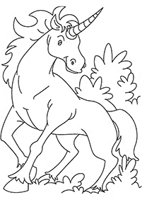 unicorn coloring pages - page 33