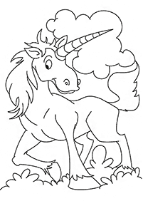 unicorn coloring pages - page 35