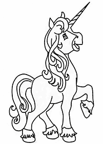 unicorn coloring pages - page 36