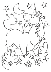 unicorn coloring pages - page 37