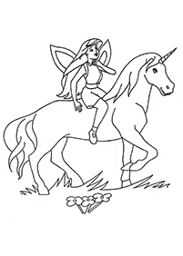 unicorn coloring pages - page 41