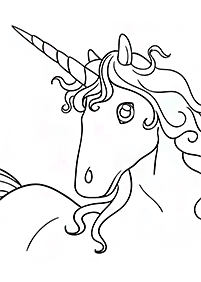 unicorn coloring pages - page 46