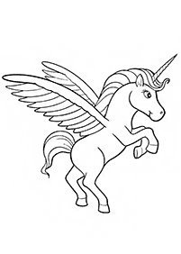 unicorn coloring pages - page 47