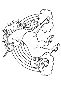 unicorn coloring pages - page 51