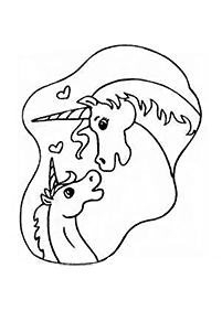 unicorn coloring pages - page 52