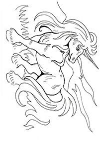 unicorn coloring pages - page 53