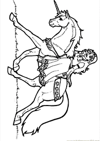 unicorn coloring pages - page 54