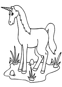 unicorn coloring pages - page 55