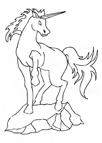 unicorn coloring pages - page 58
