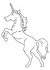 unicorn coloring pages - page 6