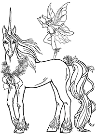 unicorn coloring pages - page 63