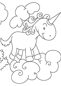 unicorn coloring pages - page 65