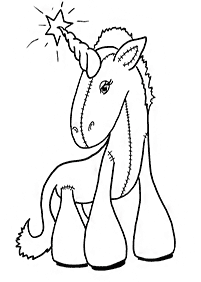 unicorn coloring pages - page 69