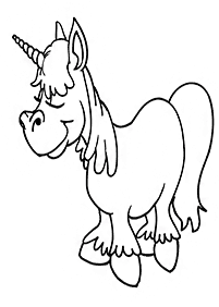 unicorn coloring pages - page 71