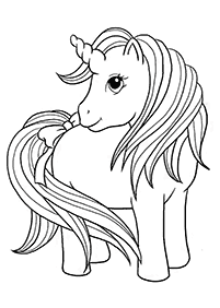 unicorn coloring pages - page 81