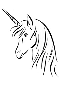 unicorn coloring pages - page 83