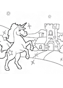 unicorn coloring pages - page 89