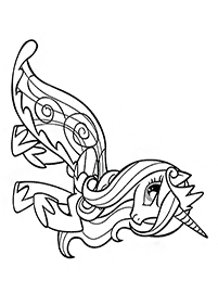 unicorn coloring pages - page 9