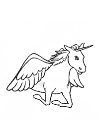 unicorn coloring pages - page 90