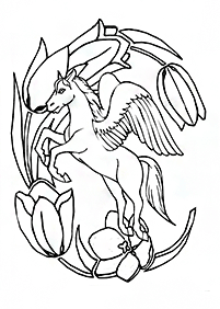 unicorn coloring pages - page 93