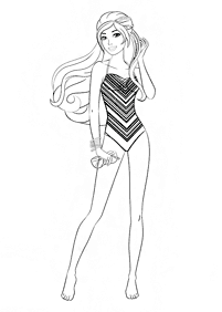 barbie coloring pages - page 100