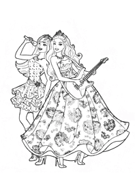 barbie coloring pages - page 102