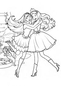 barbie coloring pages - page 105