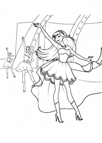 barbie coloring pages - page 108