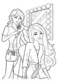 barbie coloring pages - page 111