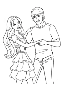 barbie coloring pages - page 114