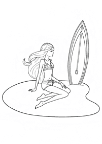 barbie coloring pages - page 116