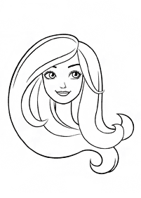 barbie coloring pages - page 17